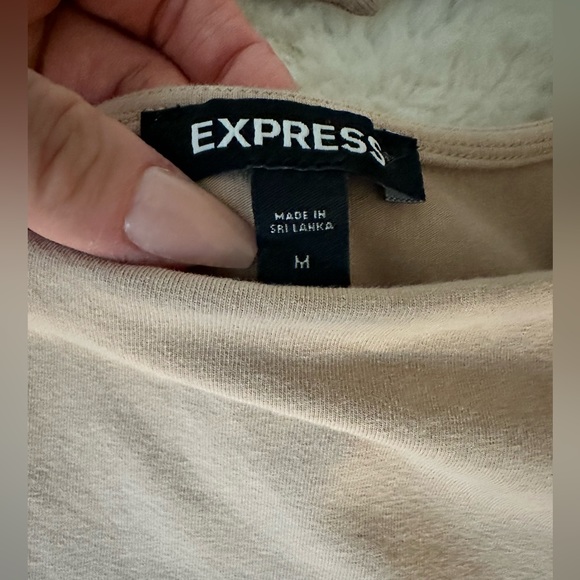 Express Tie Strap Bodysuit - Medium - Square Neck - Picture 3 of 5